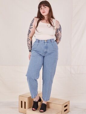 Big Bud Press Denim Trouser Jeans in Light Wash (1X)